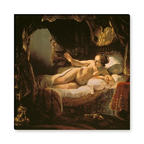 Wandkings Leinwandbilder von Rembrandt - Wähle ein Motiv & Größe: "Danae" - 30 x 30 cm Wandkings Leinwandbilder von Rembrandt - Wähle ein Motiv & Größe: "Danae" - 30 x 30 cm von WANDKINGS