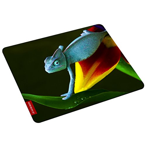 Wandkings Mousepad Mauspad mit Motiv Chamäleon von WANDKINGS