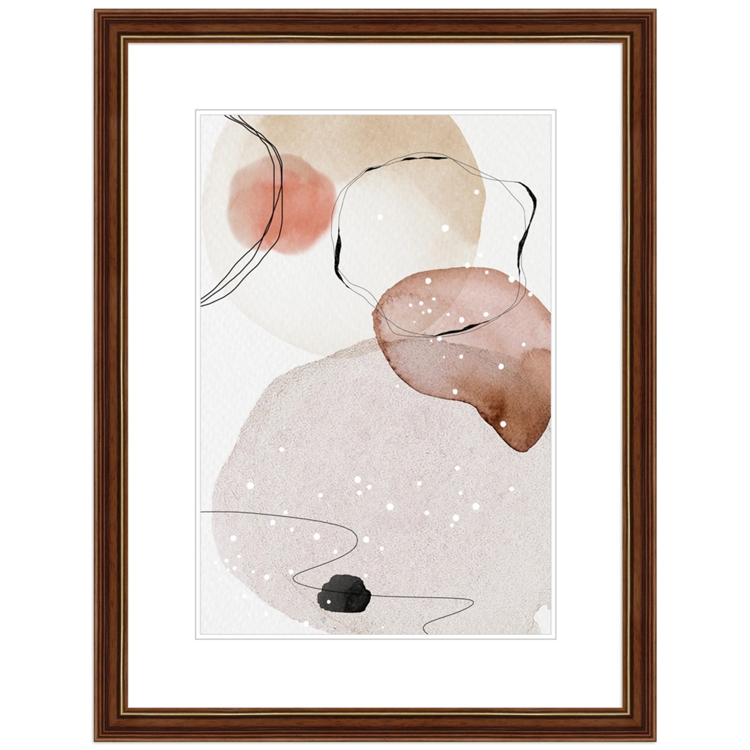 WANDStyle Bilderrahmen H182 aus Massivholz in Braun 30 x 45 cm im Stil Antik WANDStyle Bilderrahmen H182 aus Massivholz in Braun 30 x 45 cm im Stil Antik von WANDStyle