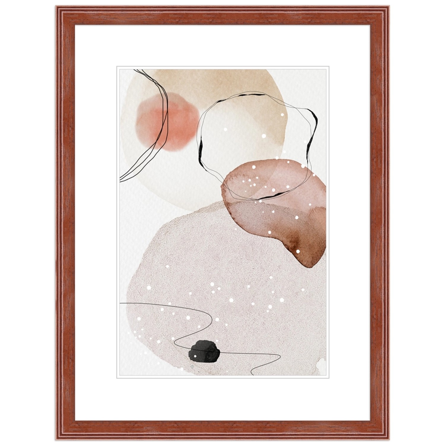 WANDStyle Bilderrahmen H320 aus Massivholz in Mahagoni-Optik 40 x 50 cm im Stil Klassisch WANDStyle Bilderrahmen H320 aus Massivholz in Mahagoni-Optik 40 x 50 cm im Stil Klassisch von WANDStyle