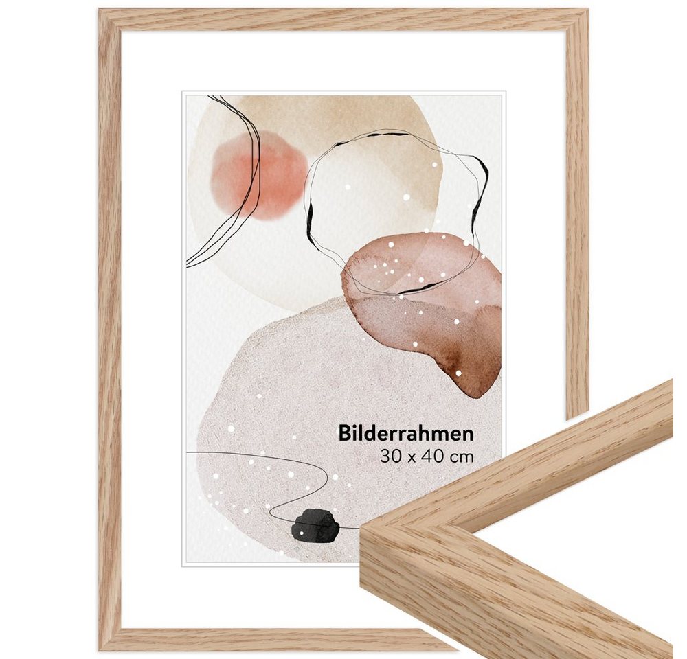WANDStyle Bilderrahmen H950, aus Eiche im Stil Modern WANDStyle Bilderrahmen H950, aus Eiche im Stil Modern von WANDStyle