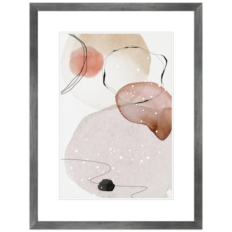 WANDStyle Bilderrahmen H950 aus Massivholz in Metall-Optik 24 x  30 cm im Stil Modern von WANDStyle