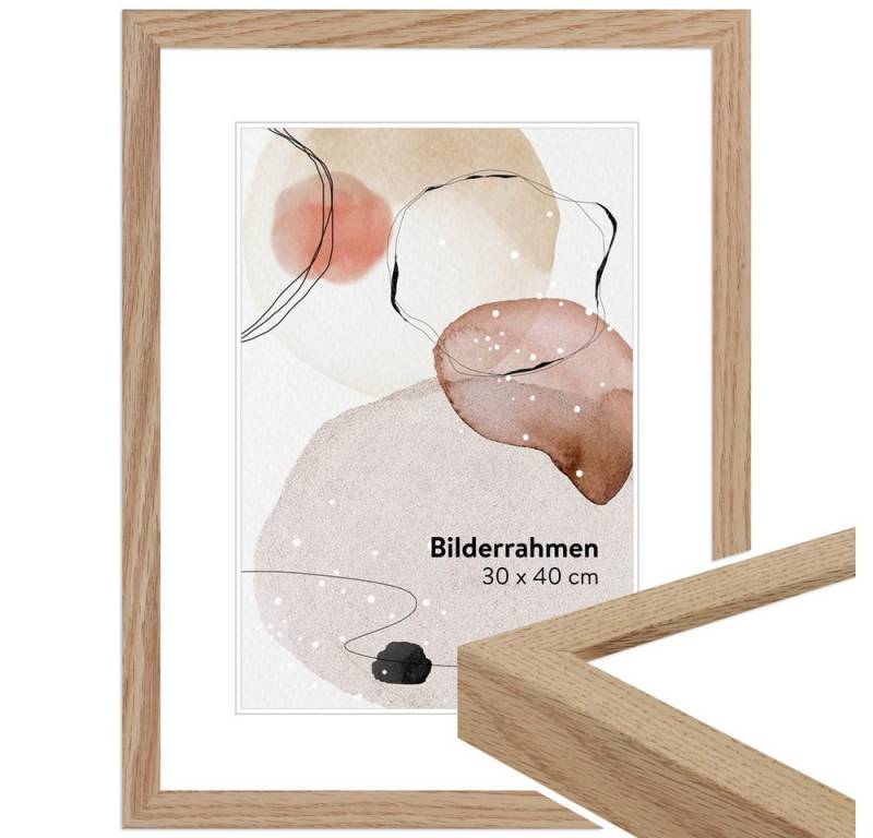 WANDStyle Bilderrahmen H960, Eiche, aus Massivholz im Stil klassisch WANDStyle Bilderrahmen H960, Eiche, aus Massivholz im Stil klassisch von WANDStyle