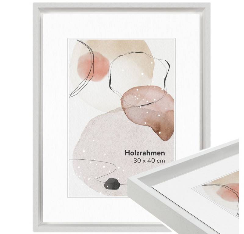 WANDStyle Bilderrahmen HD01, weißer Schattenfugenrahmen für Alu-Dibond und mehr WANDStyle Bilderrahmen HD01, weißer Schattenfugenrahmen für Alu-Dibond und mehr von WANDStyle