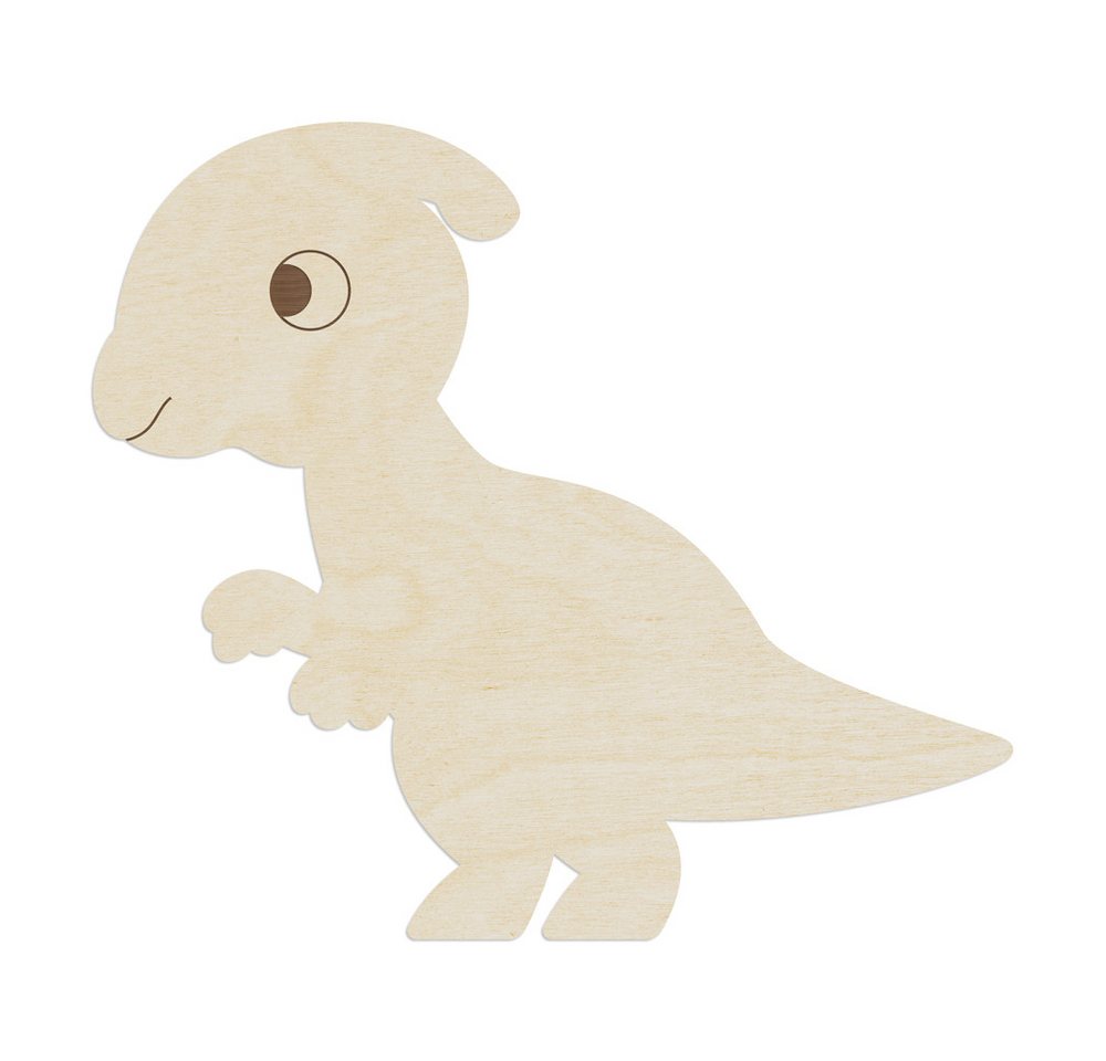 WANDStyle Wanddekoobjekt Dino Parasaurolophus" aus Holz, Pappel" von WANDStyle