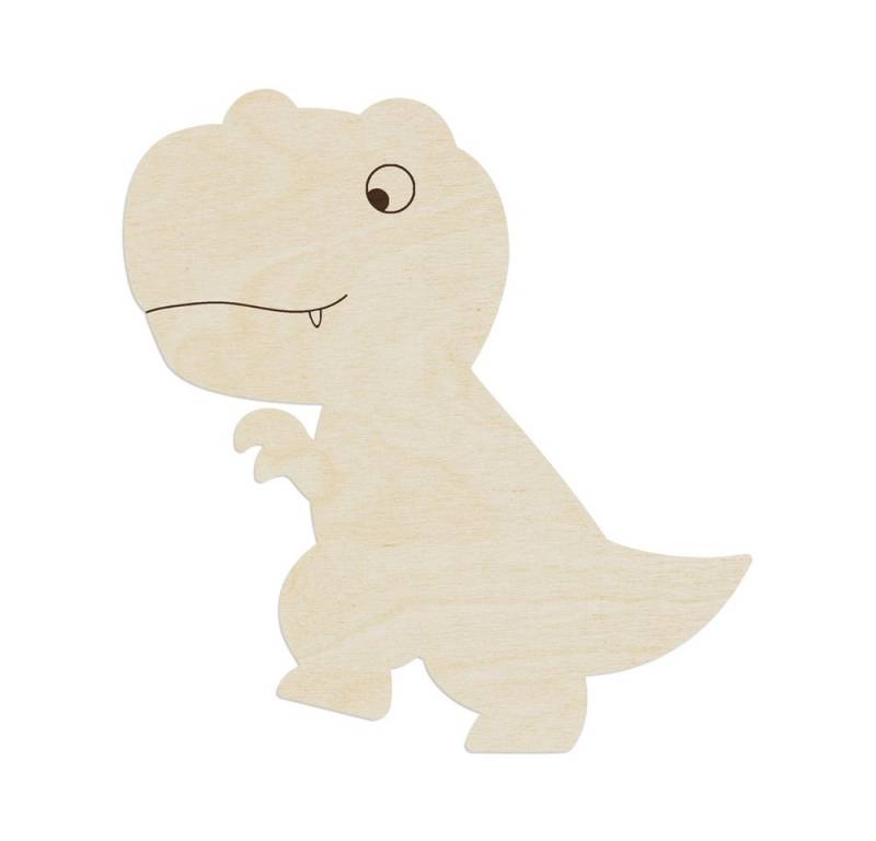 WANDStyle Wanddekoobjekt "Dino T-Rex" aus Holz, Pappel von WANDStyle