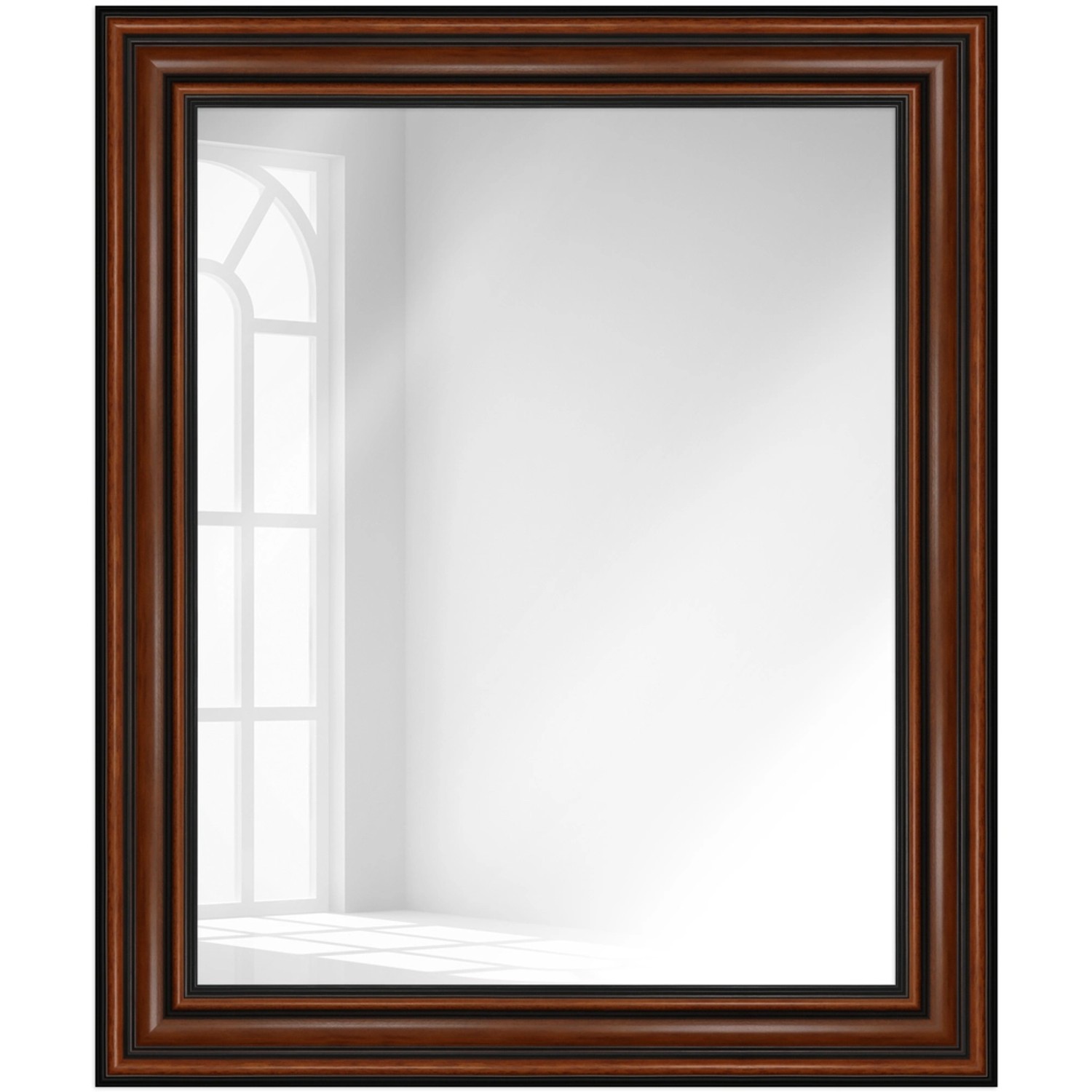 WANDStyle Wandspiegel H017 aus Massivholz in Nussbaum-Optik 60 x 110 cm im Stil Antik WANDStyle Wandspiegel H017 aus Massivholz in Nussbaum-Optik 60 x 110 cm im Stil Antik von WANDStyle