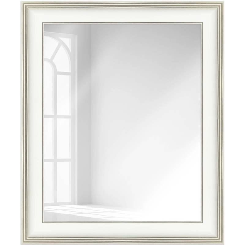 WANDStyle Wandspiegel H235 aus Kunststoff in Weiß 40 x 100 cm im Stil Klassisch von WANDStyle