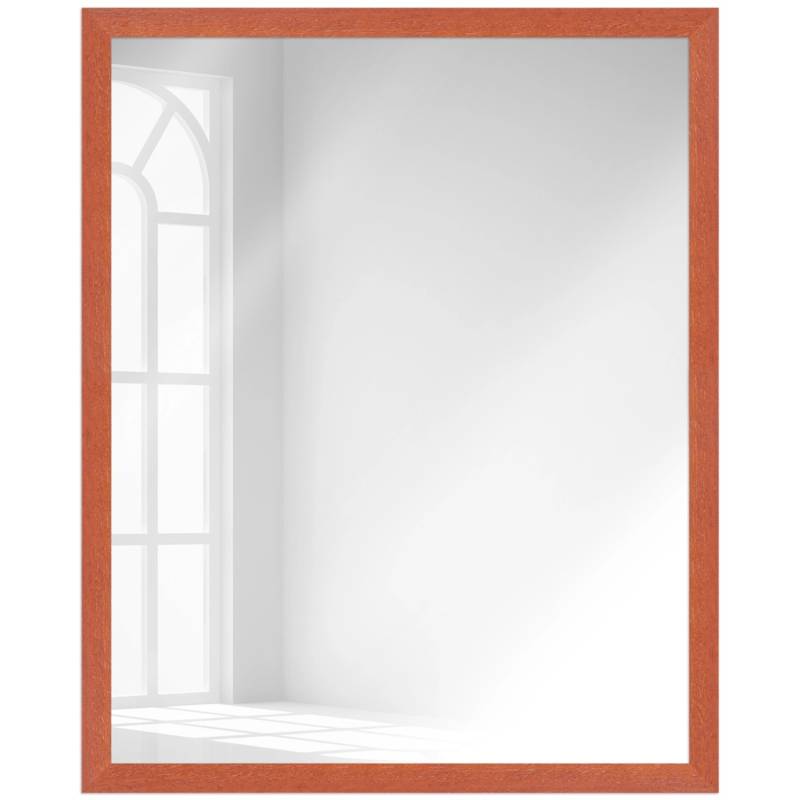 WANDStyle Wandspiegel H960 aus Massivholz in Kirschbaum-Optik 53 x 73 cm im Stil Modern von WANDStyle