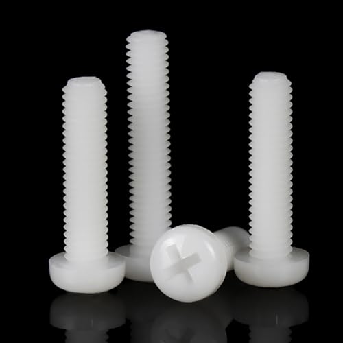 WANG TII DOO 50 Stück Nylonschrauben Rundkopfschrauben Kreuzschlitzschrauben M5 × 50 Mm - M5 × 100 Mm, Perfekt Für CNC-Projekte, DIY-Modellbau,M5×50mm WANG TII DOO 50 Stück Nylonschrauben Rundkopfschrauben Kreuzschlitzschrauben M5 × 50 Mm - M5 × 100 Mm, Perfekt Für CNC-Projekte, DIY-Modellbau,M5×50mm von WANG TII DOO