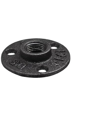 Flansch 10 stücke Eisen Rohr Armaturen Wand Montieren Boden Antike Flansch Stück Hardware Werkzeug Gusseisen Flansche(DN20) von WANGBINGXING