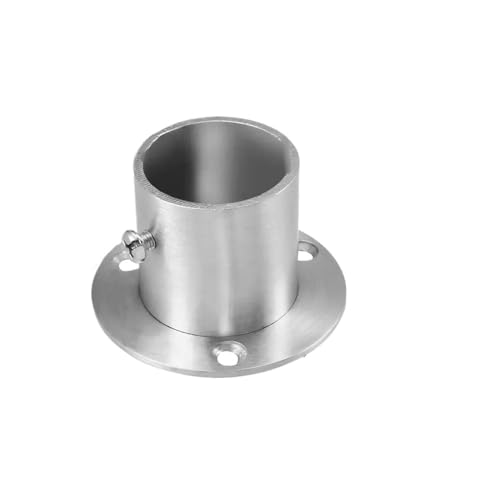 Flansch 2 stücke Rohr Armaturen Kleiderschrank Rohr Halterung 26mm 32mm 39mm 50,5mm Dia Wand Montieren Boden Stange Flansch Buchse(SIZE2) von WANGBINGXING