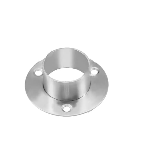 Flansch 2 stücke Rohr Armaturen Kleiderschrank Rohr Halterung 26mm 32mm 39mm 50,5mm Dia Wand Montieren Boden Stange Flansch Buchse(SIZE3) von WANGBINGXING