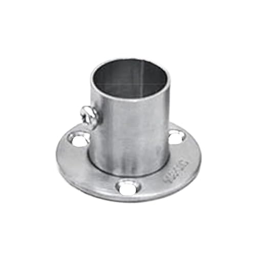 WANGBINGXING Flansch 1 x Flanschhalter for Kleiderstangen aus Edelstahl for Rohre (16 mm/22 mm/25 mm/32 mm).(22mm) von WANGBINGXING