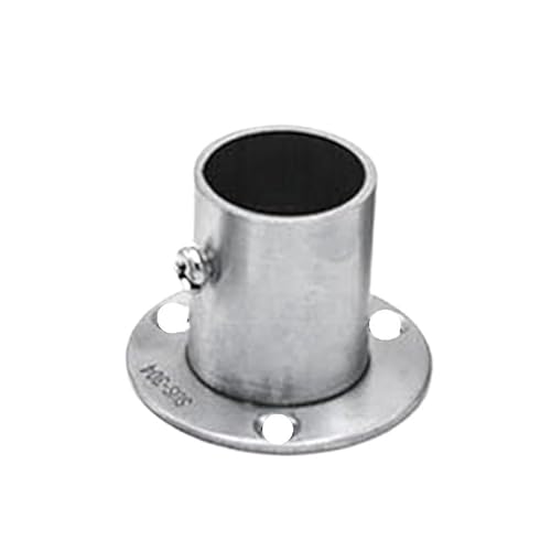 WANGBINGXING Flansch 1 x Flanschhalter for Kleiderstangen aus Edelstahl for Rohre (16 mm/22 mm/25 mm/32 mm).(25mm) von WANGBINGXING
