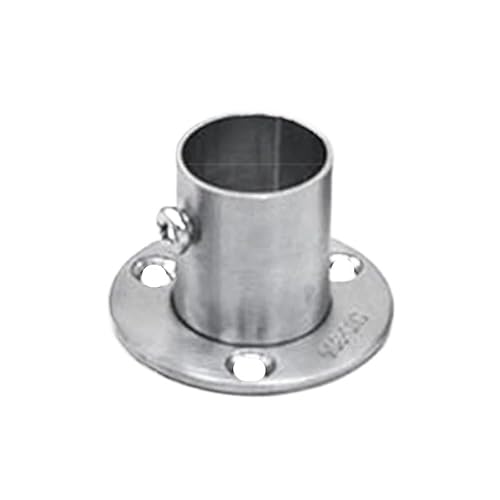 WANGBINGXING Flansch 16/22/25/32mm Edelstahl Kleiderschrank Unterstützung Flansch Kleidung Stange Rohr Halter(16mm) von WANGBINGXING