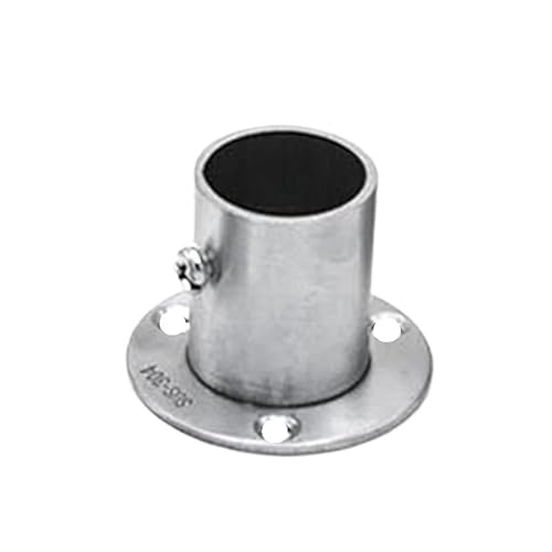 WANGBINGXING Flansch 2 STK. Edelstahl-Kleiderstangen-Flanschhalter, Duschvorhang-Sockelhalterung for Rohr (16 mm/22 mm/25 mm/32 mm)(25mm) von WANGBINGXING