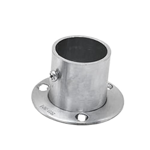 WANGBINGXING Flansch 2 STK. Edelstahl-Kleiderstangen-Flanschhalter, Duschvorhang-Sockelhalterung for Rohr (16 mm/22 mm/25 mm/32 mm)(32mm) von WANGBINGXING