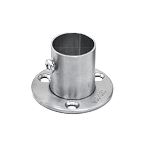 WANGBINGXING Flansch 2 STK. Edelstahl-Kleiderstangenflanschhalter Duschvorhang-Sockelhalterung for Rohr (16 mm/22 mm)(16mm) von WANGBINGXING
