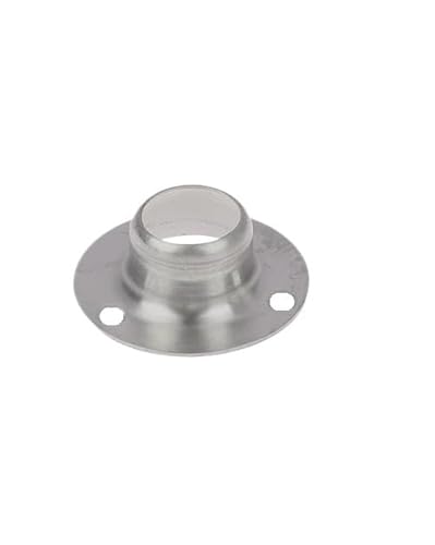 WANGBINGXING Flansch 2 STÜCKE Edelstahl Flansch Sitz Gardinenstange Sitz Rundrohr Sitzhalterung Haushaltsmöbel Hardware Handtuch Rohrhalterung(01) von WANGBINGXING