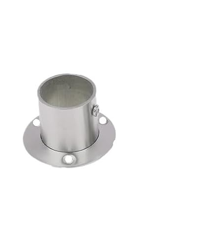 WANGBINGXING Flansch 2 STÜCKE Edelstahl Flansch Sitz Gardinenstange Sitz Rundrohr Sitzhalterung Haushaltsmöbel Hardware Handtuch Rohrhalterung(02) von WANGBINGXING