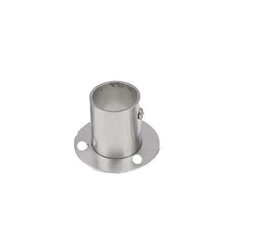 WANGBINGXING Flansch 2 STÜCKE Edelstahl Flansch Sitz Gardinenstange Sitz Rundrohr Sitzhalterung Haushaltsmöbel Hardware Handtuch Rohrhalterung(04) von WANGBINGXING