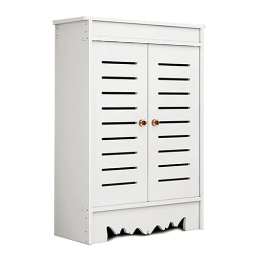 Heizkörper Abdeckung mit 2 Türen, PVC Heizungsverkleidung, Zum Verbergen von Rohren Und Aufbewahren von Toilettenartikeln, Aufbewahrungsbox für WLAN-Router(90 * 70 * 25cm/35 * 28 * 10in) von WANGCEPLSD