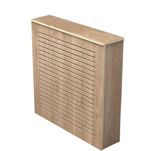 PVC Heizkörper Abdeckung, Heizkörperabdeckung im Modernen Stil, Geeignet für Einfachen Schnappverschluss, Aushöhlung, für Dekoratives Wohnzimmer zu Hause(100 * 90 * 20cm/39 * 35 * 8in) von WANGCEPLSD