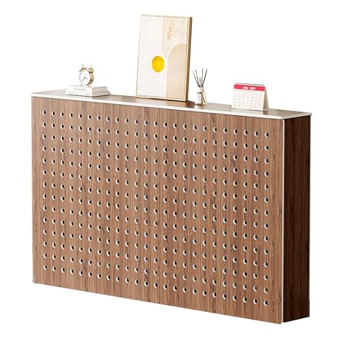 PVC Heizungsregal, Hohlkörper Heizkörperverkleidung für Zuhause, Einfache, Glatte Und Leicht zu Reinigende Konstruktion, für Zuhause, Büro, Schlafzimmer(60 * 70 * 15cm/24 * 28 * 6in) von WANGCEPLSD