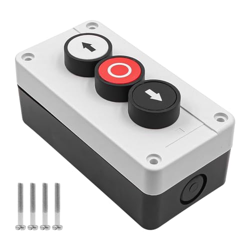 Stop Control Push Button Light Up Button Station Box Up and Down Momentary Switch Box Drucktastenschalter zur Steuerung für die Industrie Stop Control Push Button Light Up Button Station Box Up and Down Momentary Switch Box Drucktastenschalter zur Steuerung für die Industrie von WANGCL