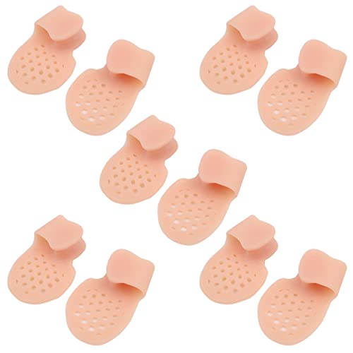 WANGCL 10 Stück Gel Little Toe Pads Little Toe Corrector Toe Straightener Pinky Toe Cushion Splint Pain Relief (Bei zehen, mädels) von WANGCL