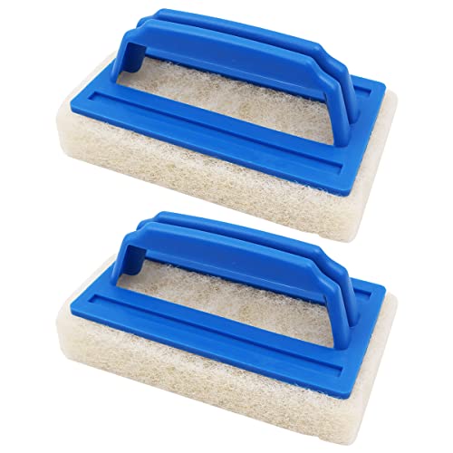 WANGCL 2 Stück Pool Wandbürste Schwamm Pool Scheuerbürste Weiche Whirlpool Reinigungsbürste mit Griff für Spas Schwimmbad Aquarium WANGCL 2 Stück Pool Wandbürste Schwamm Pool Scheuerbürste Weiche Whirlpool Reinigungsbürste mit Griff für Spas Schwimmbad Aquarium von WANGCL