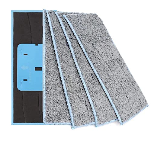 WANGCL 4 Stück Waschbare Nasswischpads Kompatibel mit Braava Jet m Series Wiederverwendbare Nasspolster für Roboter Braava Jet M6 WANGCL 4 Stück Waschbare Nasswischpads Kompatibel mit Braava Jet m Series Wiederverwendbare Nasspolster für Roboter Braava Jet M6 von WANGCL