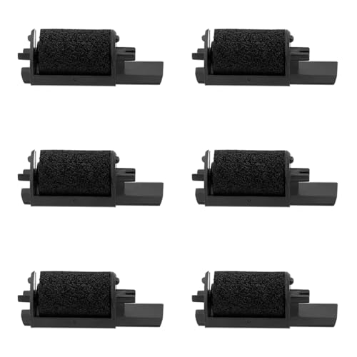 WANGCL 6 Pack Ribbon Ink Roller Compatible with IR-40 Cash Register Calculator Printer Sharp XE-A101 XE-A102 XE-A106 XE-A110 and XE-A120 von WANGCL