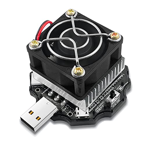 WANGCL 65 W USB-Lastprüfer, einstellbare elektronische Last mit Kühlerlüfter, unterstützt Pd schnelles Aufladen zum Testen der Ladeleistung in Verbindung mit USB-Testmessgeräten WANGCL 65 W USB-Lastprüfer, einstellbare elektronische Last mit Kühlerlüfter, unterstützt Pd schnelles Aufladen zum Testen der Ladeleistung in Verbindung mit USB-Testmessgeräten von WANGCL