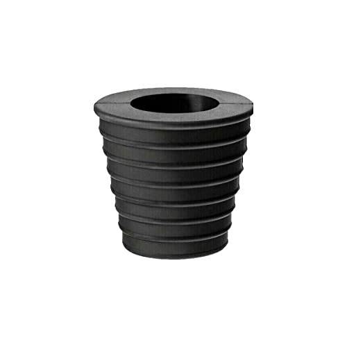 WANGCL Schirmkegel Keil Sonnenschirmständer 38 mm Terrasse Tisch Loch Ring Stecker für Terrasse Tisch Loch Öffnung oder Sonnenschirm Basis Ständer (schwarz) von WANGCL