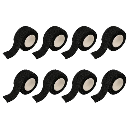 8 Rollen Multifun Haftbandage Verband Selbstklebender, Stuhlsockenfilzgleiter, Möbelgleiter Stuhlbein Bodenschoner, Sport Tape, Fingertape Extra Stark Klebend Sport Tape von WANGENPING