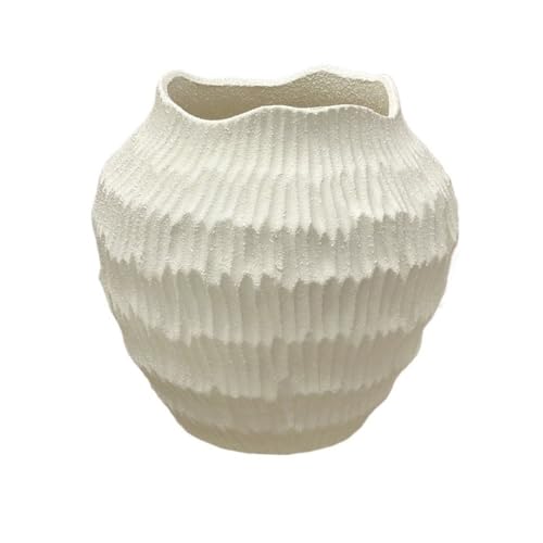 WANGHAI-666 Blumenvase Handgemachte Wabi Sabi Strukturierte Grobkeramik Vase Vintage Künstlerisches Blumengefäß Dekor Ornament WANGHAI-666 Blumenvase Handgemachte Wabi Sabi Strukturierte Grobkeramik Vase Vintage Künstlerisches Blumengefäß Dekor Ornament von WANGHAI-666