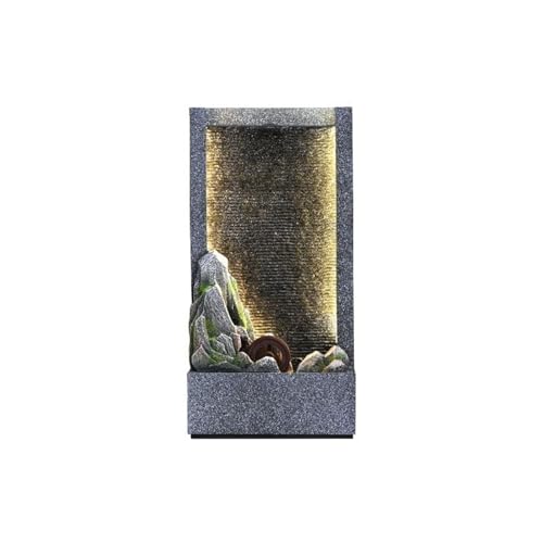WANGHAI-666 Zimmerbrunnen Tischbrunnen, minimalistischer Steingarten, Vorhangwand, Wasserornamente for die Innendekoration im Büro von WANGHAI-666