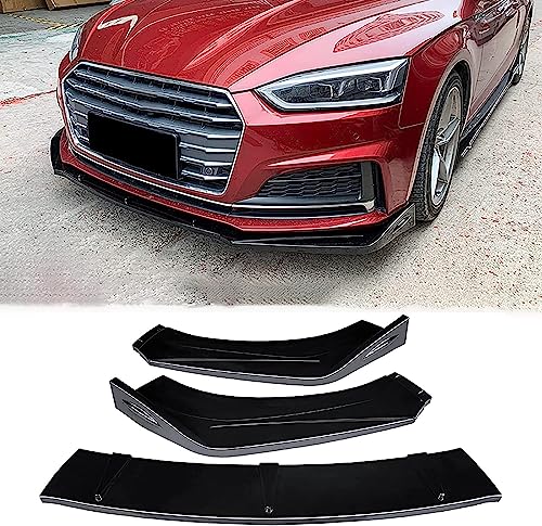 WANGJF Auto Frontlippe Frontspoiler für Audi A5 RS5 2012-2022, Frontlippe Spoiler Protector, Antikollision Frontlippe Frontspoiler. von WANGJF