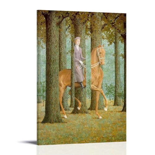 WANGLIDD Rene Magritte Gemälde-Poster "The Blank Signature Canvas Painting Wall Art Decorative Picture Prints Modern Decor Frame 50 x 75 cm WANGLIDD Rene Magritte Gemälde-Poster "The Blank Signature Canvas Painting Wall Art Decorative Picture Prints Modern Decor Frame 50 x 75 cm von WANGLIDD