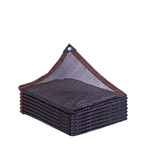 Sonnensegel 3Pin Schwarz Sonnenschutznetz Gartengebäude Gewächshausanlage Sonnenschutzabdeckung Balkon Schattennetz Pavillon Beschattung Markise(2mx8m) von WANGSHAOWEI