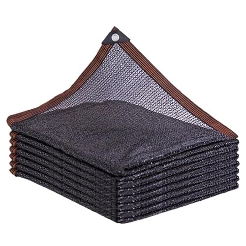 Sonnensegel 40~95% Schattierung Schwarzes Sonnenschutznetz for die Außenterrasse Sonnenschutzdach Gartenpflanzen Sonnenschutz for Zuhause Autoschuppen Schattenabdeckung Markise(3Pin Net,3x8m) von WANGSHAOWEI