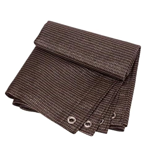 Sonnensegel 95% Schattierung Kaffee Sonnenschirm Net Outdoor Swimmin Pool Garten Sonnenschutz Tuch Gewächshaus Auto Schatten Abdeckung(1x4m) von WANGSHAOWEI
