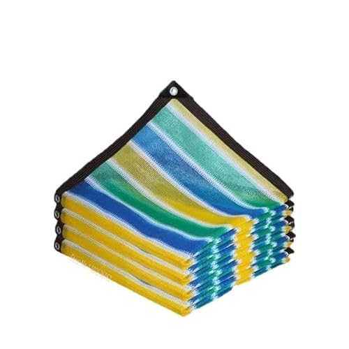 Sonnensegel Beschattungsnetz for den Garten im Freien, Cool Shed, for Schwimmbäder, Sonnenschutz-Beschattungsnetz, Sommer-Beschattungsnetz(Colour,3x4m) von WANGSHAOWEI