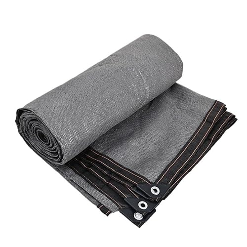 Sonnensegel Outdoor Sonnenschirm Net SunShelter Schwimmbad Markise Abdeckung Camping Terrasse Schatten Tuch Pavillon Sunblock Mesh Wärmedämmung(3x5M) von WANGSHAOWEI