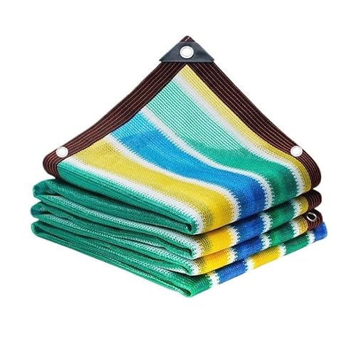 Sonnensegel Schattentuch for den Garten, Sonnenschutznetz, Terrassen-Sonnenschutznetz, verklebter Rand mit Ösen, Pflanzenschuppen-Segel, Pergola im Freien, Autoüberdachung(4 Color,3mx3.0m) von WANGSHAOWEI