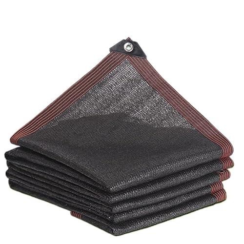 Sonnensegel Schwarzes Sonnenschutznetz for den Garten, Sukkulenten-Schattierungsnetz, for die Abdeckung von Schwimmbädern im Freien, 3-polig, 6-polig, 12-polig(6 Pin,4x4m) von WANGSHAOWEI