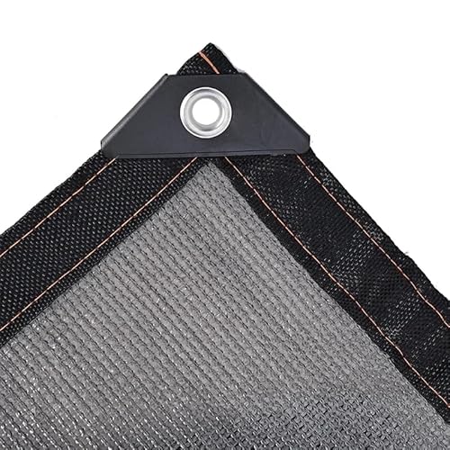 Sonnensegel Sonnenschutznetz, Balkon-Sichtschutznetz, Zaun for Sommer-Sukkulentenpflanzen, Beschattung for Garten, Schwimmbad, Abdeckung, Terrasse, Autoschuppennetz(Gray,0.9x4M) von WANGSHAOWEI