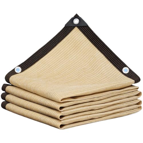 Sonnensegel Terrasse Sonnenschirm Outdoor Garten Netz Camping Sonnenschutz Stoff Verdickt Wasserdicht(3x4M) von WANGSHAOWEI